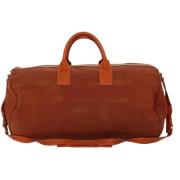 Prada Vintage Pre-owned Canvas resvskor Orange, Dam