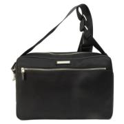 Burberry Vintage Pre-owned Tyg crossbodyvskor Black, Dam