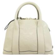 Coach Pre-owned Pre-owned Tyg handvskor White, Dam