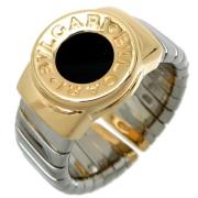 Bvlgari Vintage Pre-owned Rostfritt stal ringar Yellow, Herr