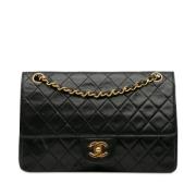 Chanel Vintage Pre-owned Laeder chanel-vskor Black, Dam