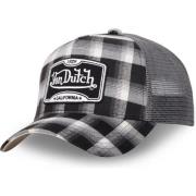 VON Dutch Svart rutig trucker keps Multicolor, Herr