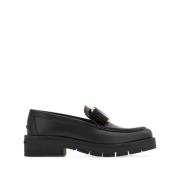 Salvatore Ferragamo Svarta Vara Bow Platta Skor Black, Dam