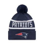 New Era Patriots NFL Jake Beanie Hat Blue, Unisex