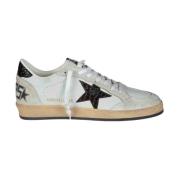 Golden Goose Vintage Grå Sneakers med Ikonisk Stjärna White, Herr