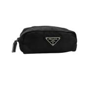 Prada Vintage Pre-owned Nylon prada-vskor Black, Dam