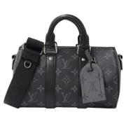 Louis Vuitton Vintage Pre-owned Tyg louis-vuitton-vskor Black, Herr