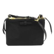 Prada Vintage Pre-owned Canvas prada-vskor Black, Dam