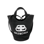 Balenciaga Vintage Pre-owned Tyg balenciaga-vskor Black, Dam