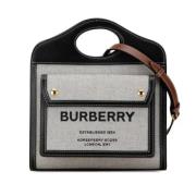 Burberry Vintage Pre-owned Canvas burberry-vskor Black, Dam