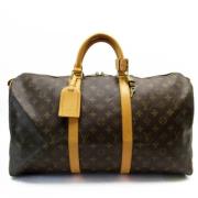 Louis Vuitton Vintage Pre-owned Tyg louis-vuitton-vskor Brown, Dam