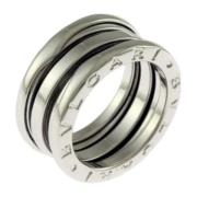 Bvlgari Vintage Pre-owned Vitt guld ringar Gray, Dam