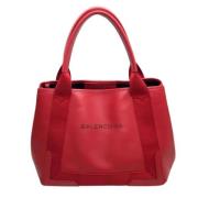 Balenciaga Vintage Pre-owned Laeder balenciaga-vskor Red, Dam