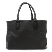 Bottega Veneta Vintage Pre-owned Plast totevskor Black, Dam