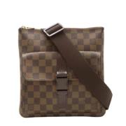 Louis Vuitton Vintage Pre-owned Canvas louis-vuitton-vskor Brown, Dam