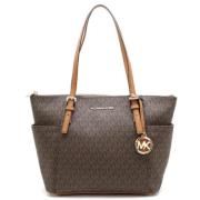 Michael Kors Pre-owned Pre-owned Belagd canvas axelremsvskor Brown, Da...