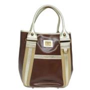 Burberry Vintage Pre-owned Canvas totevskor Brown, Dam