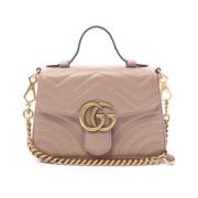 Gucci Vintage Pre-owned Laeder gucci-vskor Beige, Dam