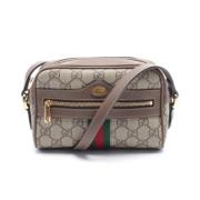 Gucci Vintage Pre-owned Laeder gucci-vskor Beige, Dam