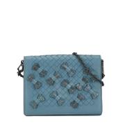 Bottega Veneta Vintage Pre-owned Laeder hem-och-kontorstillbehr Blue, ...