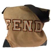 Fendi Vintage Pre-owned Canvas fendi-vskor Brown, Dam