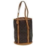 Louis Vuitton Vintage Pre-owned Canvas louis-vuitton-vskor Brown, Dam