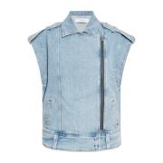 IRO Denim vest Ynesa Blue, Dam