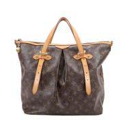 Louis Vuitton Vintage Pre-owned Laeder handvskor Brown, Dam