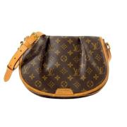 Louis Vuitton Vintage Pre-owned Tyg louis-vuitton-vskor Brown, Dam