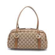 Gucci Vintage Pre-owned Laeder gucci-vskor Beige, Dam