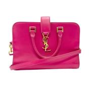 Yves Saint Laurent Vintage Pre-owned Laeder handvskor Pink, Dam