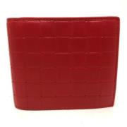 Bottega Veneta Vintage Pre-owned Laeder plnbcker Red, Dam