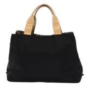 Burberry Vintage Pre-owned Tyg totevskor Black, Dam