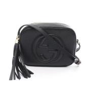 Gucci Vintage Pre-owned Canvas gucci-vskor Black, Dam