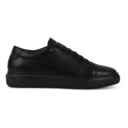 National Standard Handgjorda Svart Monokrom Sneakers Black, Dam