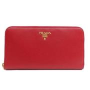 Prada Vintage Pre-owned Laeder plnbcker Red, Dam