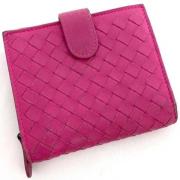 Bottega Veneta Vintage Pre-owned Laeder plnbcker Pink, Dam