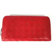 Bottega Veneta Vintage Pre-owned Laeder plnbcker Red, Dam