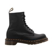 Dr. Martens 1460 Svart Nappa Stövlar Black, Dam