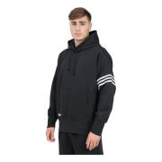 Adidas Originals Svart Neuclassics Huvtröja Sweater Black, Herr