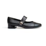 Tory Burch Svarta Mary Jane Skor med Hög Klack Black, Dam