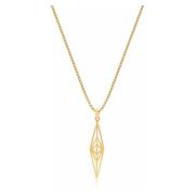 Nialaya Nialaya X Oscar Akermo: Gold Elysium Necklace Yellow, Herr