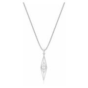 Nialaya Nialaya X Oscar Akermo: Silver Elysium Necklace Gray, Herr