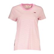 Levi's Kortärmad Rund Hals Logo T-shirt Pink, Dam