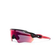 Oakley Svarta solglasögon med originalfodral Black, Dam