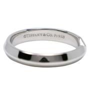 Tiffany & Co. Pre-owned Pre-owned Platina ringar Gray, Dam