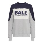 Ball Midnight Sweatshirt med Cool Logo Multicolor, Dam