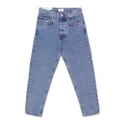 Amish Riktig Sten Slim Fit Denim Jeans Blue, Herr