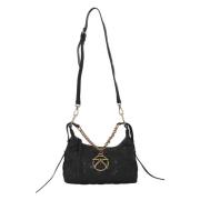 Kocca Quiltad Kedja Crossbody Väska Black, Dam