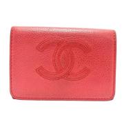 Chanel Vintage Pre-owned Laeder plnbcker Pink, Dam